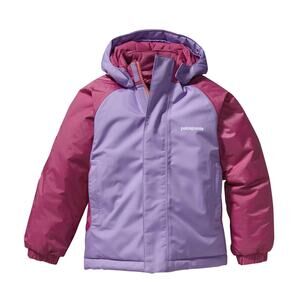Patagonia Baby Snow Pile Jacket 3T Pink Purple Insulated Winter Coat EUC